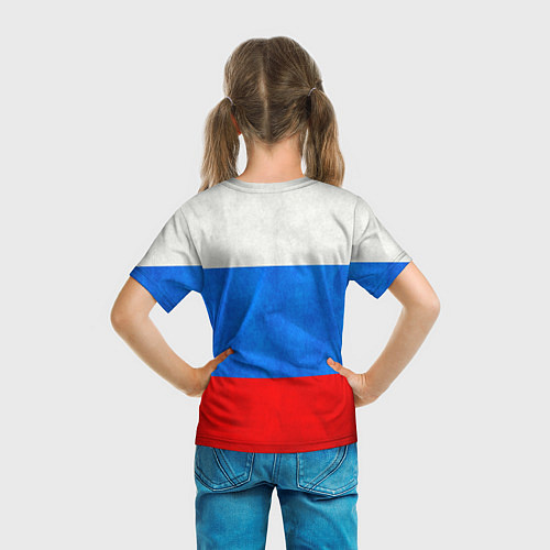 Детская футболка Russia: from 161 / 3D-принт – фото 6