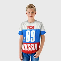 Футболка детская Russia: from 89, цвет: 3D-принт — фото 2