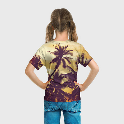 Детская футболка MIAMI / 3D-принт – фото 6