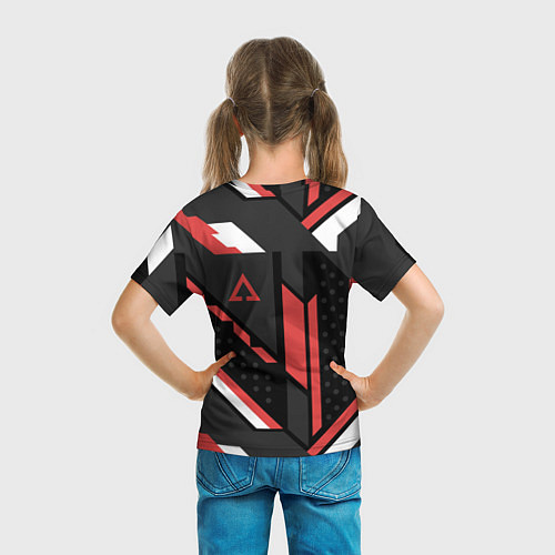 Детская футболка CS:GO Cyrex Pattern / 3D-принт – фото 6