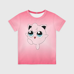 Футболка детская Джиглипуф, цвет: 3D-принт