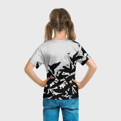 Детская футболка Bird / 3D-принт – фото 6