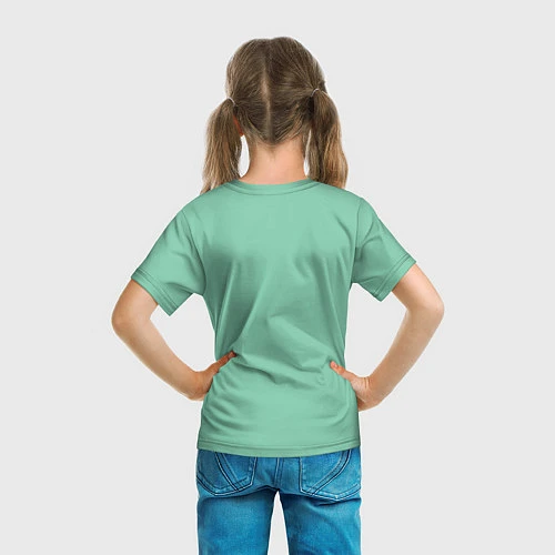 Детская футболка Лицо Бульбазавра / 3D-принт – фото 6