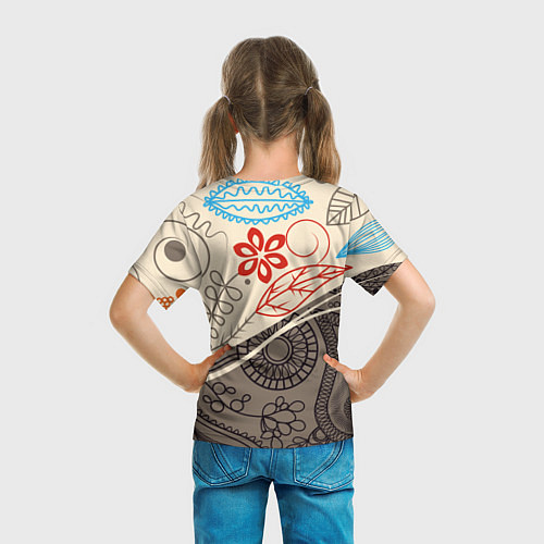 Детская футболка Прованс / 3D-принт – фото 6