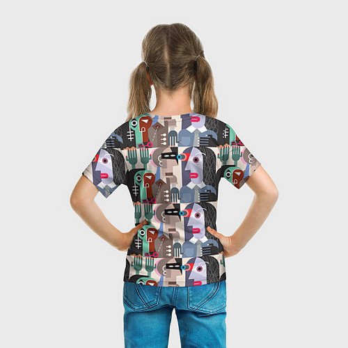 Детская футболка Импрессионизм 16 / 3D-принт – фото 6