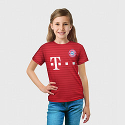 Футболка детская Bayern FC: T-mobile, цвет: 3D-принт — фото 2