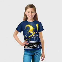 Футболка детская Bay Lightning, цвет: 3D-принт — фото 2
