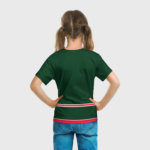 Детская футболка Minnesota Wild / 3D-принт – фото 6