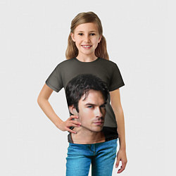 Футболка детская Ian Somerhalder, цвет: 3D-принт — фото 2