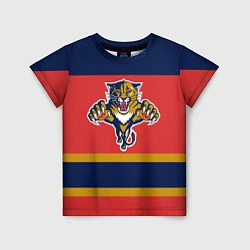 Футболка детская Florida Panthers, цвет: 3D-принт