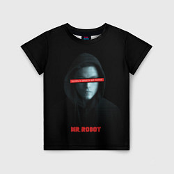 Футболка детская Mr Robot, цвет: 3D-принт