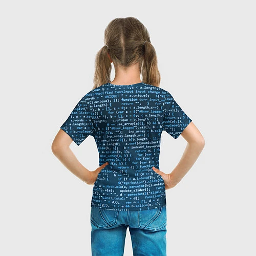 Детская футболка Учителю информатики / 3D-принт – фото 6