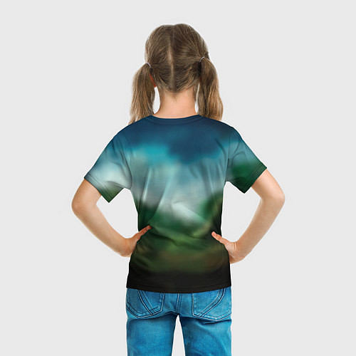 Детская футболка Бронвин Бантли / 3D-принт – фото 6