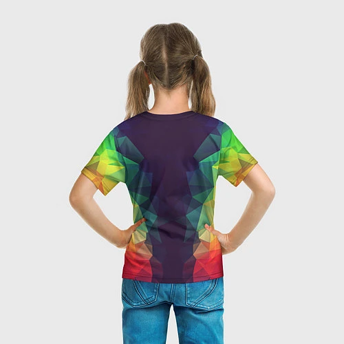 Детская футболка Grazy Poly VPPDGryphon / 3D-принт – фото 6