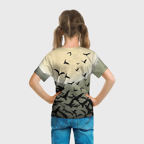 Детская футболка Хэллоуин-принт / 3D-принт – фото 6