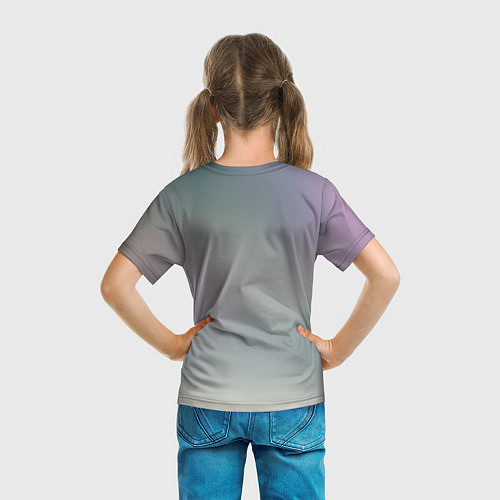Детская футболка Хипстер / 3D-принт – фото 6