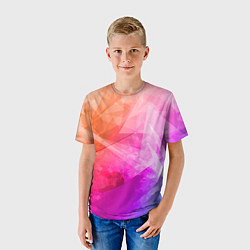 Футболка детская Абстракция, цвет: 3D-принт — фото 2