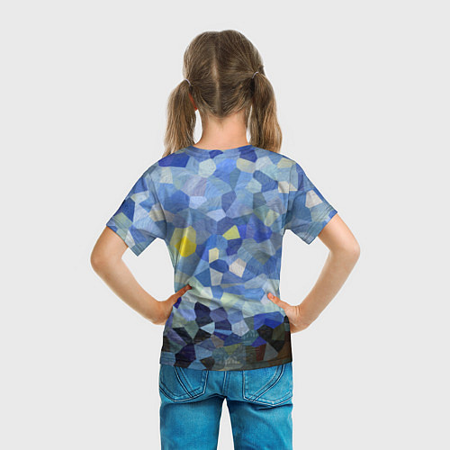 Детская футболка Звездная ночь / 3D-принт – фото 6