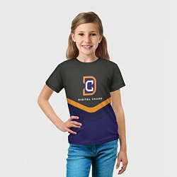 Футболка детская Digital Chaos Uniform, цвет: 3D-принт — фото 2