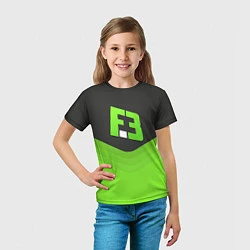 Футболка детская FlipSid3 Uniform, цвет: 3D-принт — фото 2