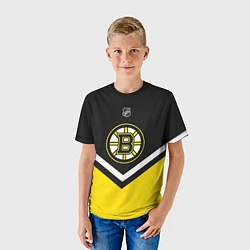 Футболка детская NHL: Boston Bruins, цвет: 3D-принт — фото 2
