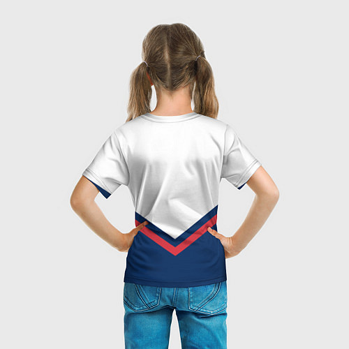 Детская футболка NHL: Columbus Blue Jackets / 3D-принт – фото 6
