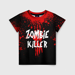 Футболка детская Zombie Killer, цвет: 3D-принт