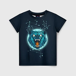 Детская футболка Космический медведь