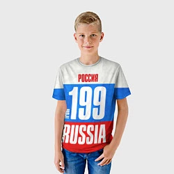 Футболка детская Russia: from 199, цвет: 3D-принт — фото 2