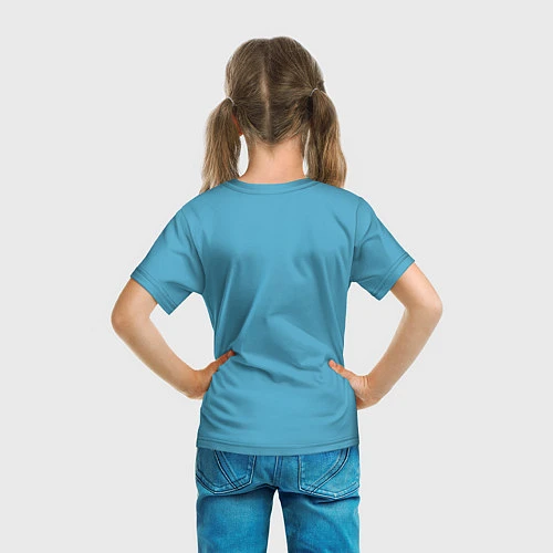Детская футболка Коржик качок / 3D-принт – фото 6