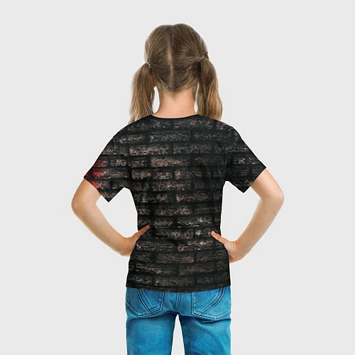 Детская футболка Кабан-качок / 3D-принт – фото 6