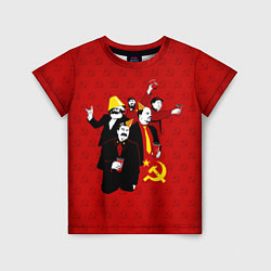 Футболка детская Communist Party, цвет: 3D-принт
