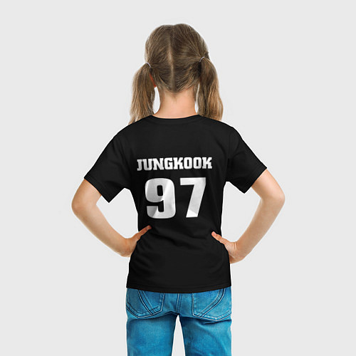 Детская футболка BTS: Jungkook / 3D-принт – фото 6