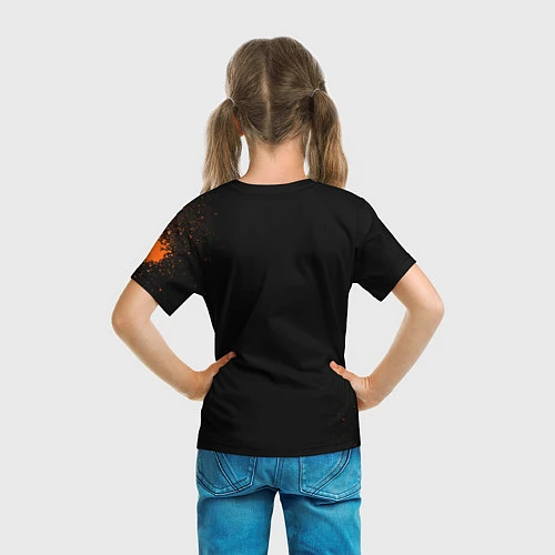 Детская футболка Fnatic: Black collection / 3D-принт – фото 6