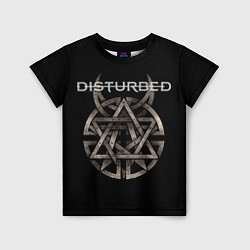 Футболка детская Disturbed Logo, цвет: 3D-принт