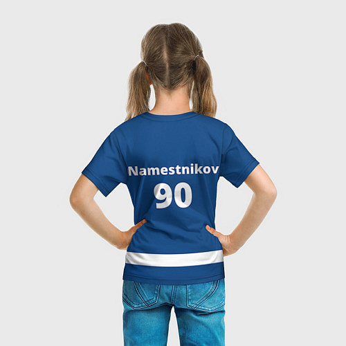 Детская футболка Tampa Bay: Namestnikov / 3D-принт – фото 6