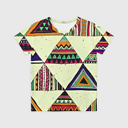Футболка детская Индейские мотивы, цвет: 3D-принт