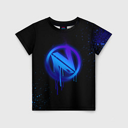 Футболка детская EnVyUs: Black collection, цвет: 3D-принт