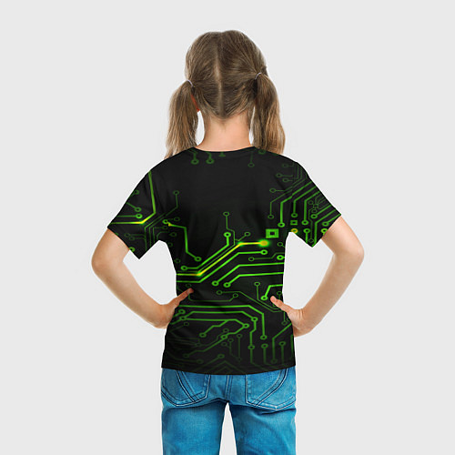 Детская футболка Tehnology / 3D-принт – фото 6