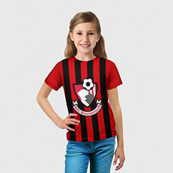 Футболка детская ACF Bournemouth, цвет: 3D-принт — фото 2