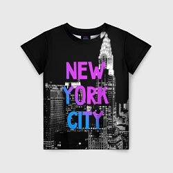 Футболка детская Flur NYC, цвет: 3D-принт