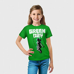 Футболка детская Green Day: Girl, цвет: 3D-принт — фото 2
