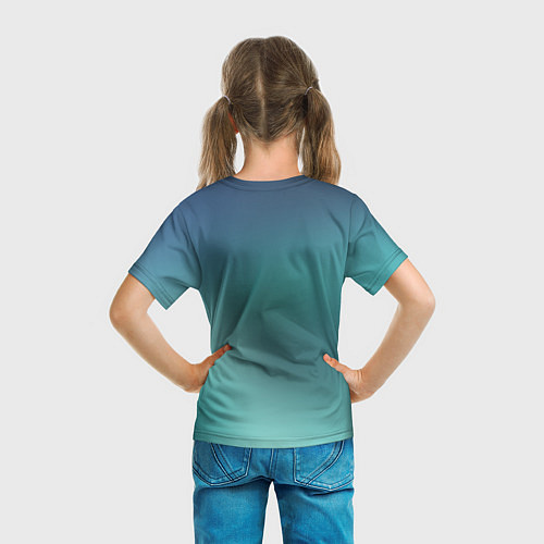 Детская футболка Tidehunter: Water Rage / 3D-принт – фото 6