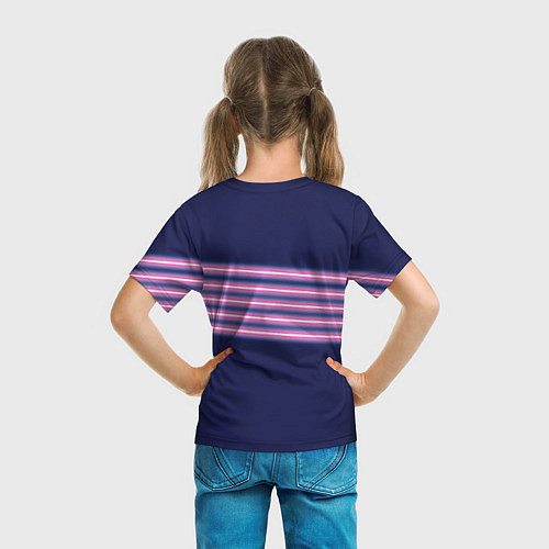 Детская футболка Неон / 3D-принт – фото 6