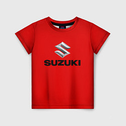 Футболка детская Suzuki, цвет: 3D-принт