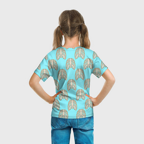 Детская футболка Ребра / 3D-принт – фото 6