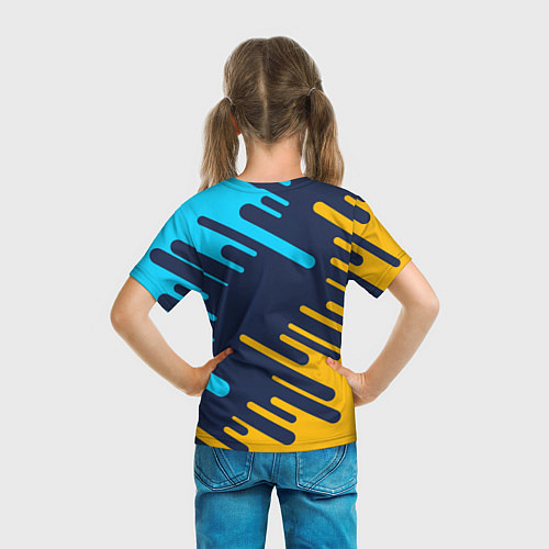 Детская футболка Абстракция / 3D-принт – фото 6