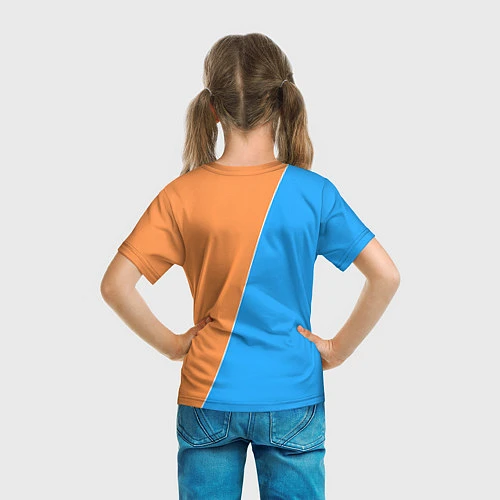Детская футболка Half-Portal / 3D-принт – фото 6