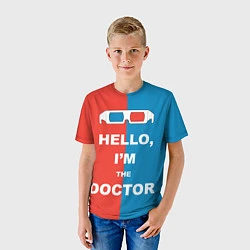 Футболка детская Im the Doctor, цвет: 3D-принт — фото 2
