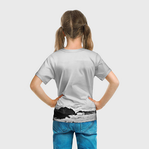 Детская футболка Gone fishing / 3D-принт – фото 6